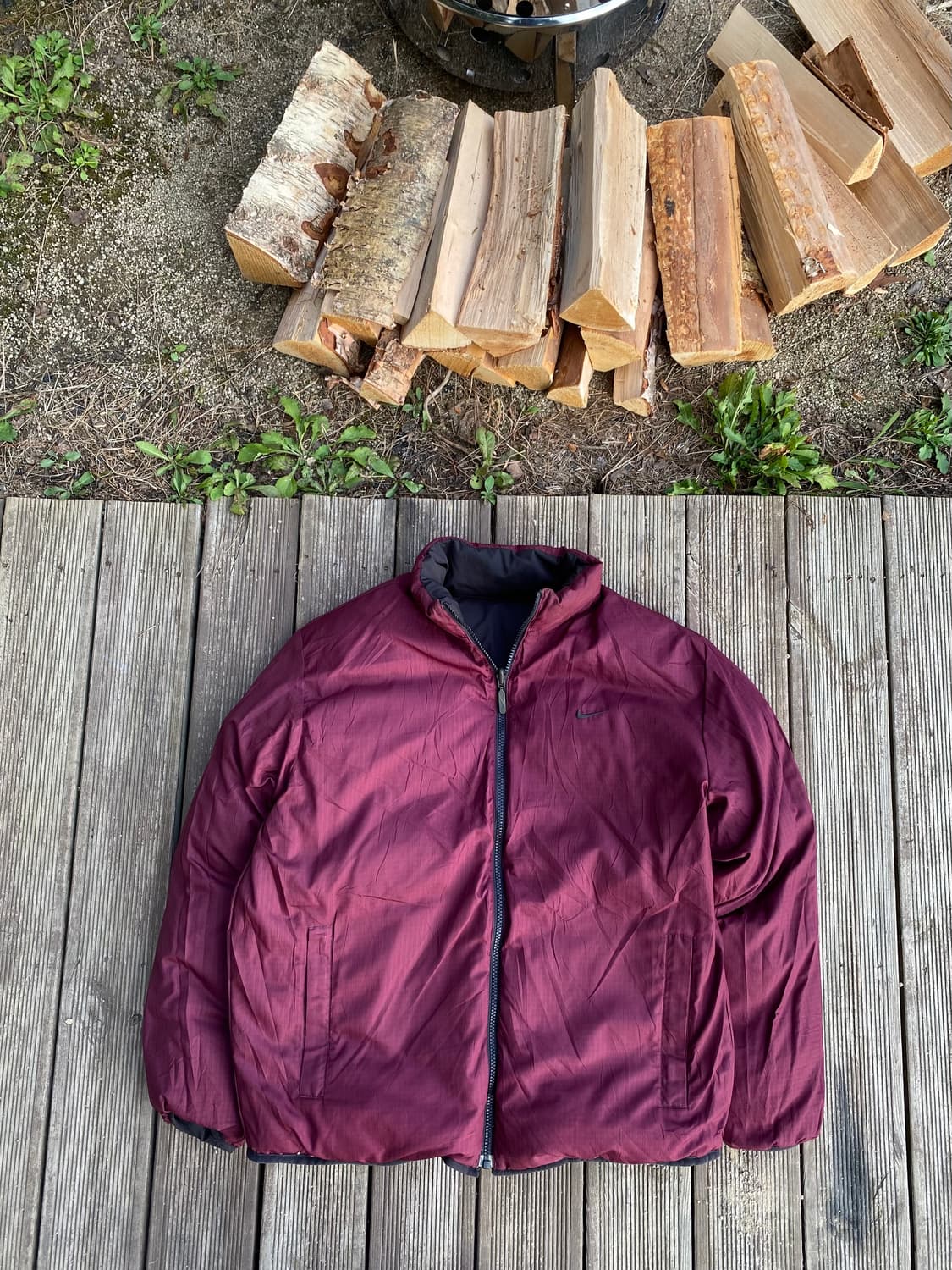 🌊00s Nike reversible duck down jacket 상품이미지2