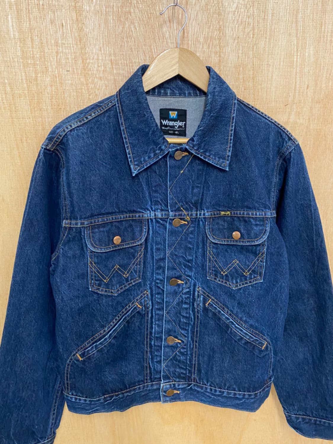90's WRANGLER 124mj denim jacket 랭글러 자켓 상품이미지4
