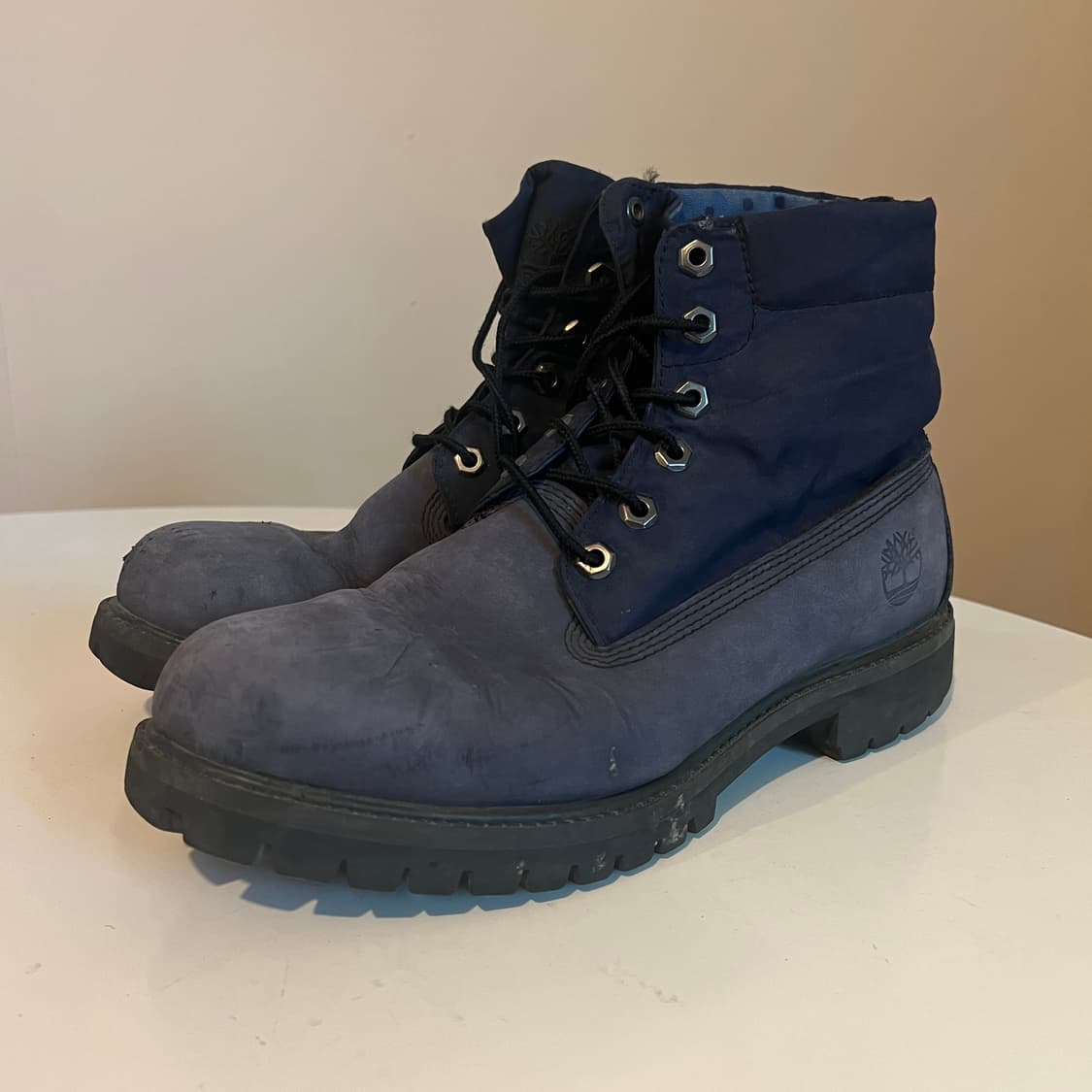 팀버랜드 롤탑 네이비 블루 부츠 상품이미지1