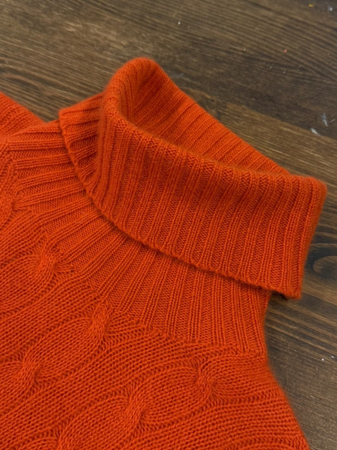 랄프로렌 블랙라벨 캐시미어 터틀넥니트 여성44-55 상품이미지5