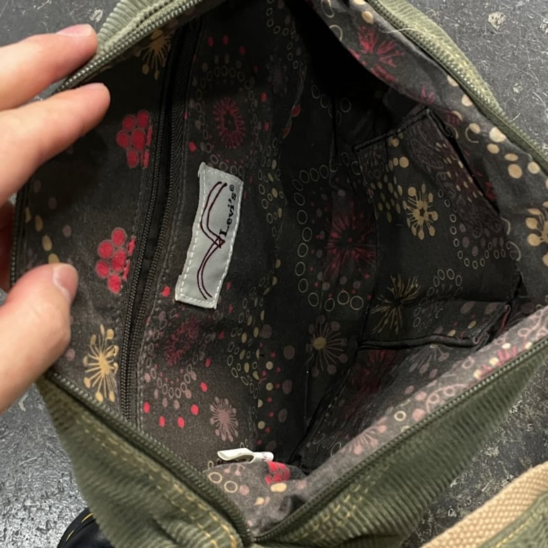 리바이스 코듀로이 크로스백  상품이미지5