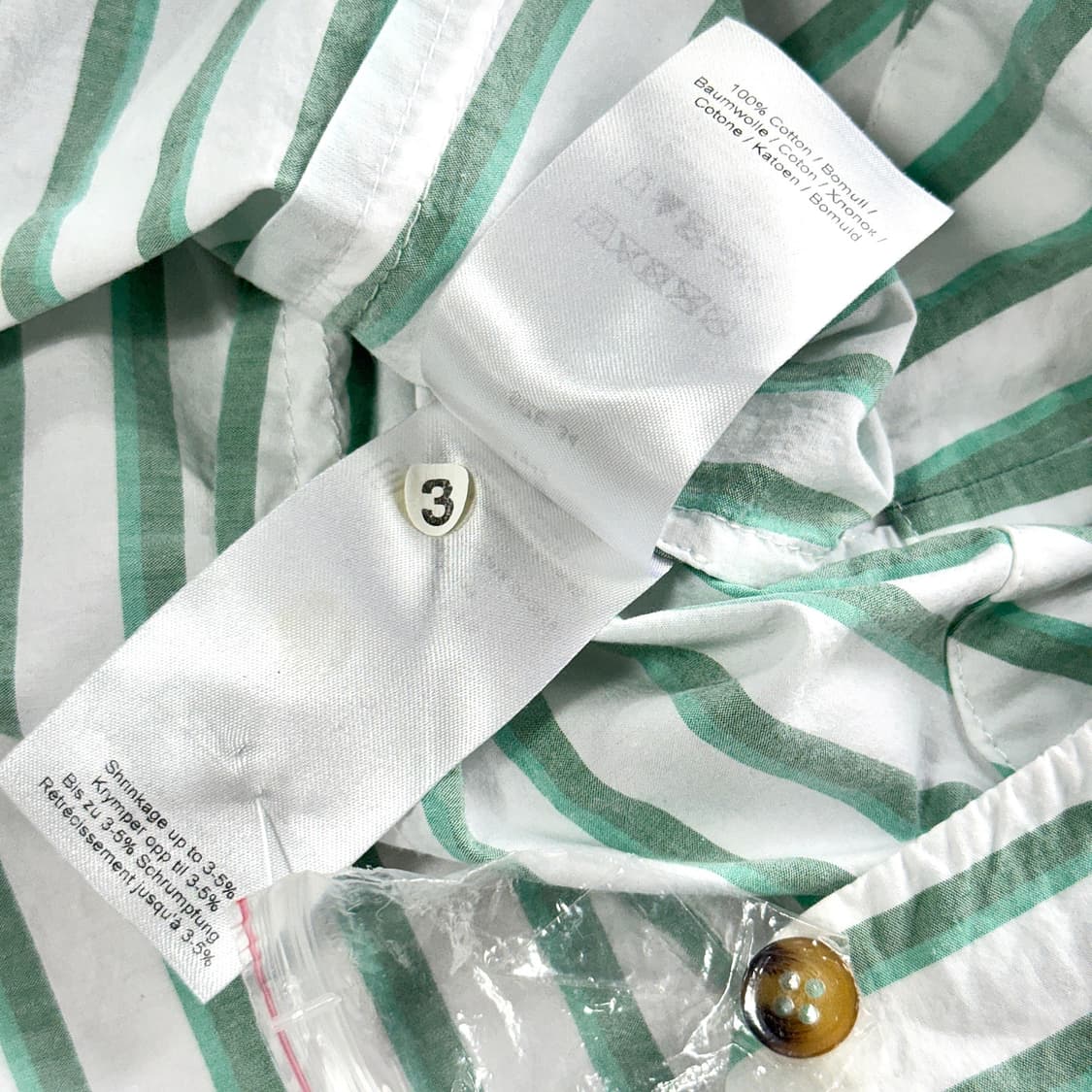 가니 GANNI 러플 스트라이프 셔츠 상품이미지6