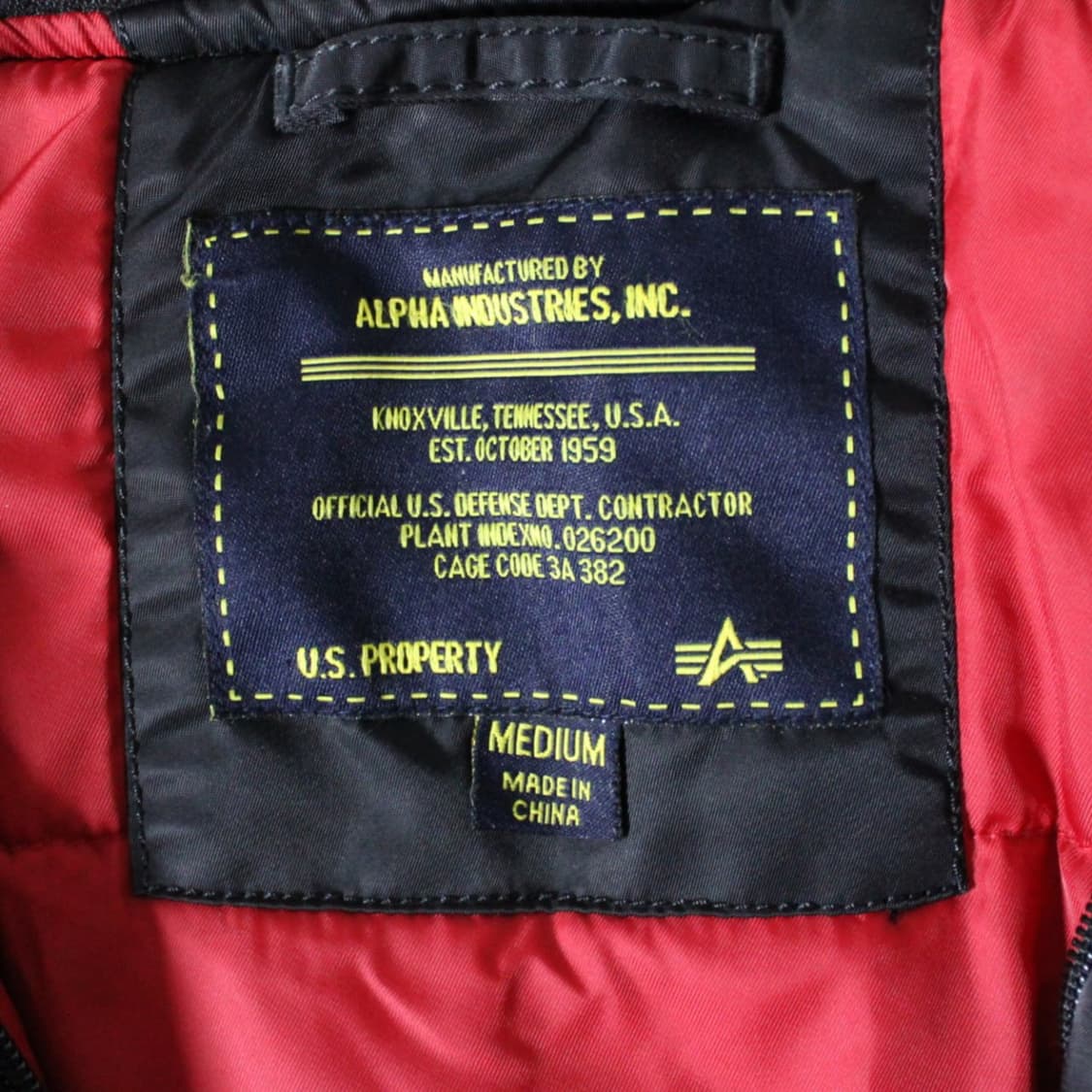 Alpha Industries 알파인더스트리 MA-1 클래식 블랙 자켓 상품이미지5