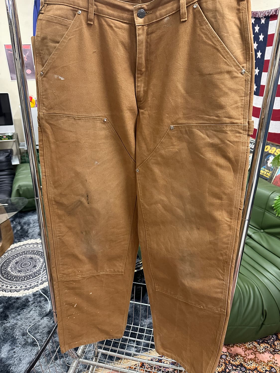 90s 다코타 더블니 팬츠 상품이미지3