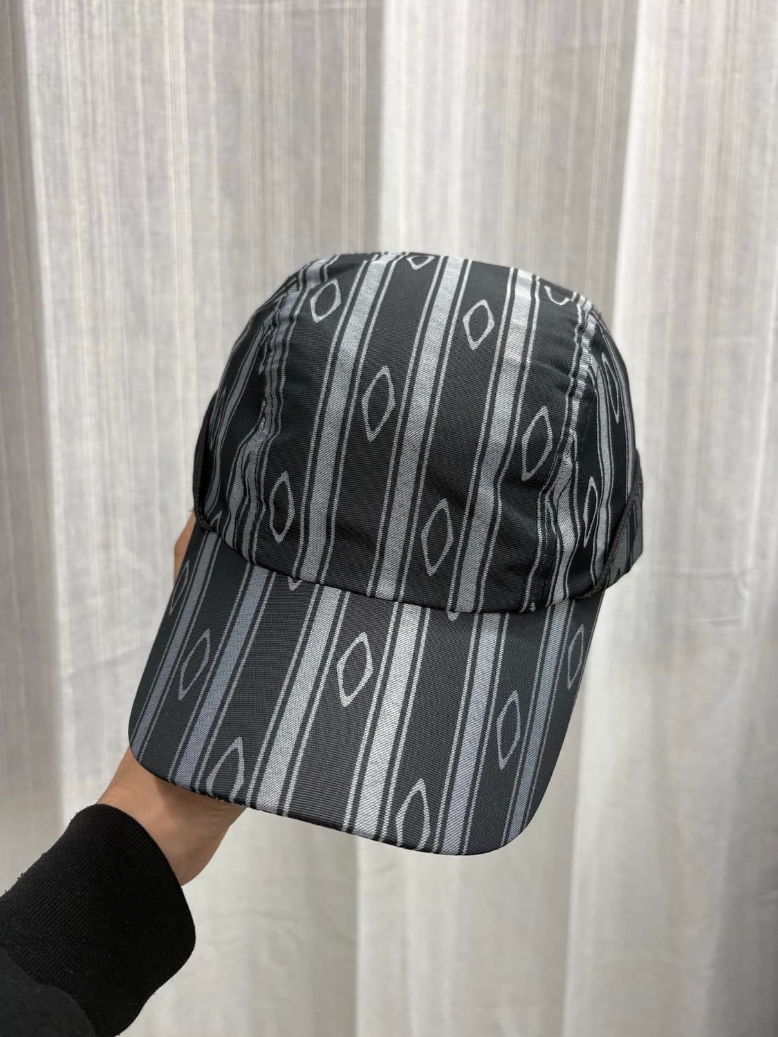 Mischief 미스치프 자가드 캠프캡 모자 상품이미지1