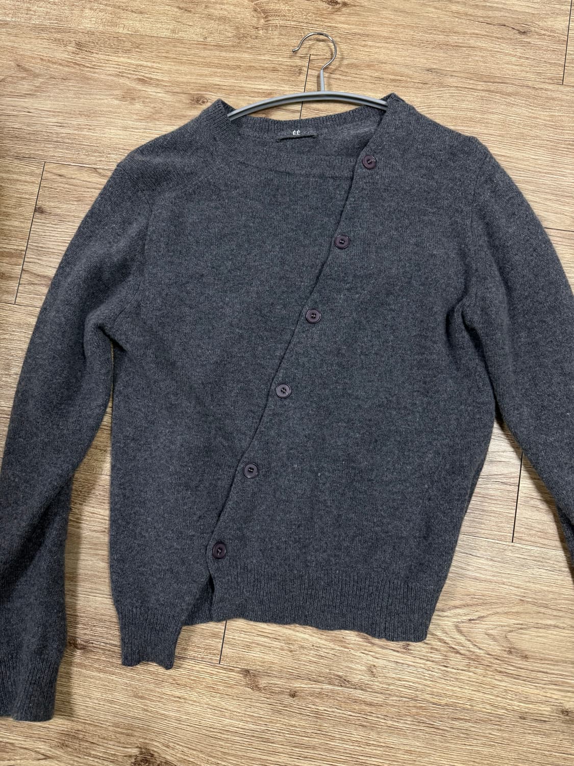 예약중) 누마레ee 2way가디건 L 그레이 상품이미지2