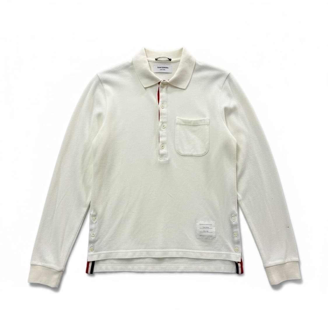 Thom Browne long-sleeve polo shirt  0 상품이미지1