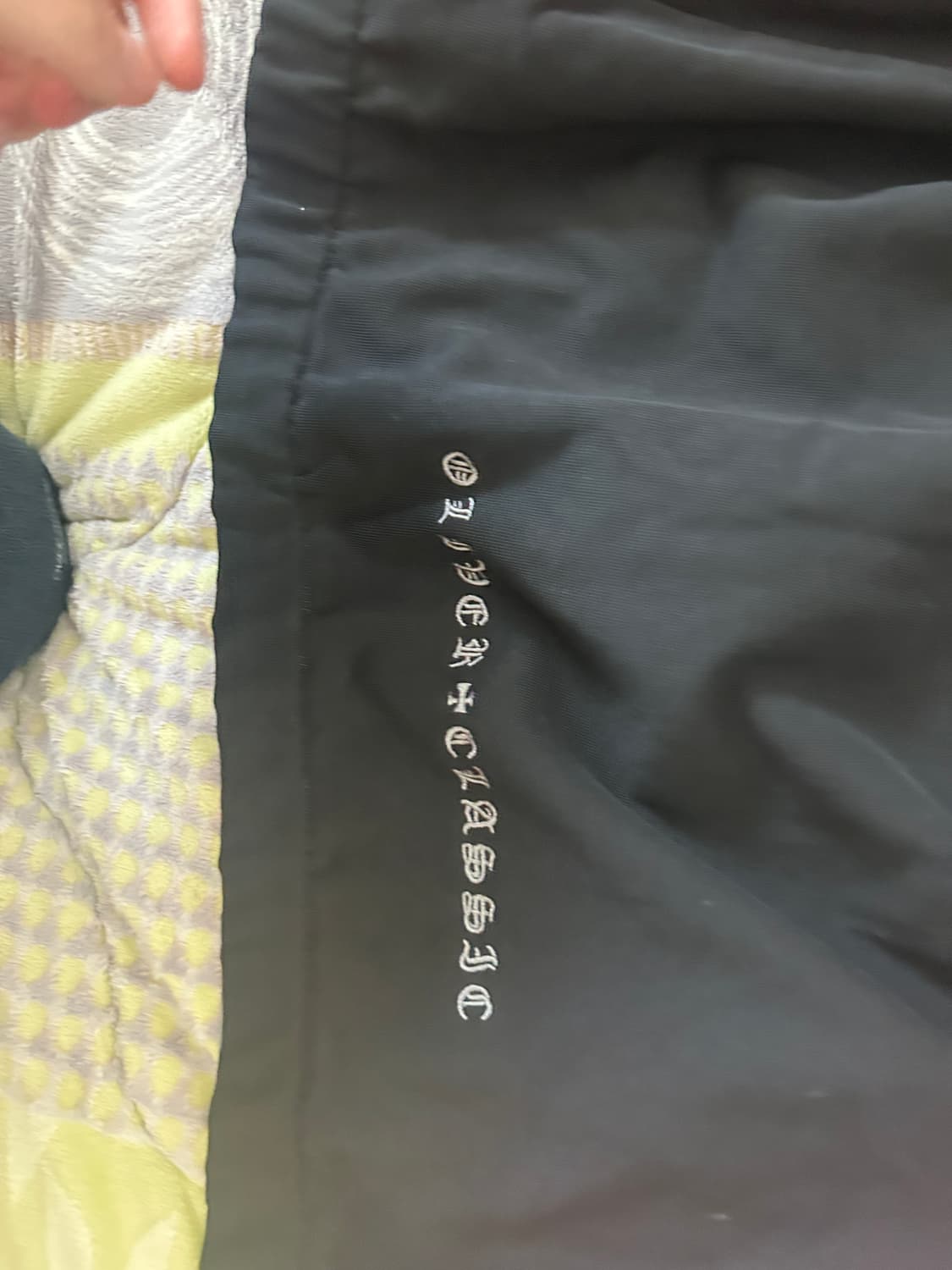 N-O-T 리플렉트 방수 후드집업 블랙 2(b사이즈 상품이미지4