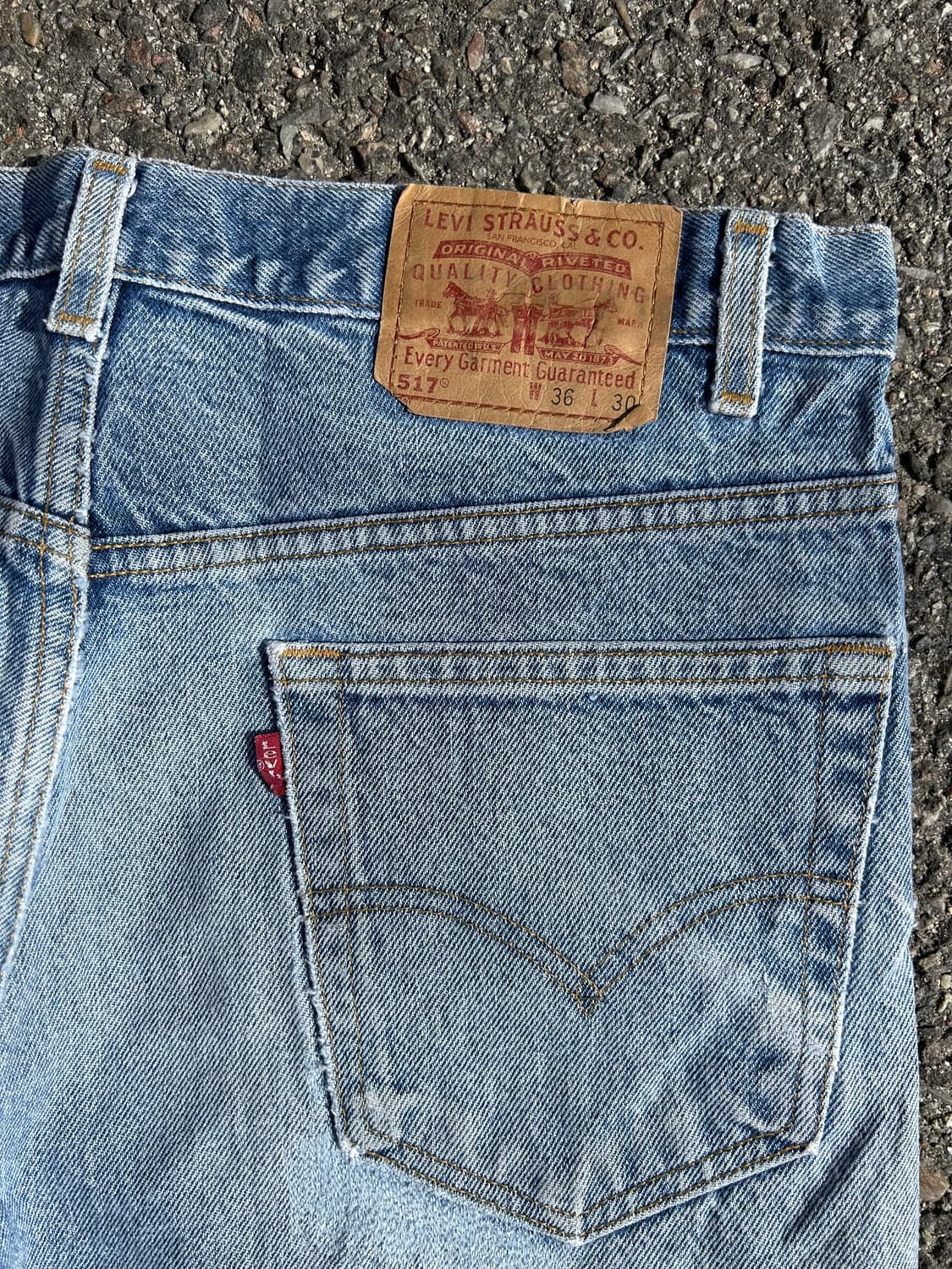 90,00’s 리바이스517 36in 상품이미지5