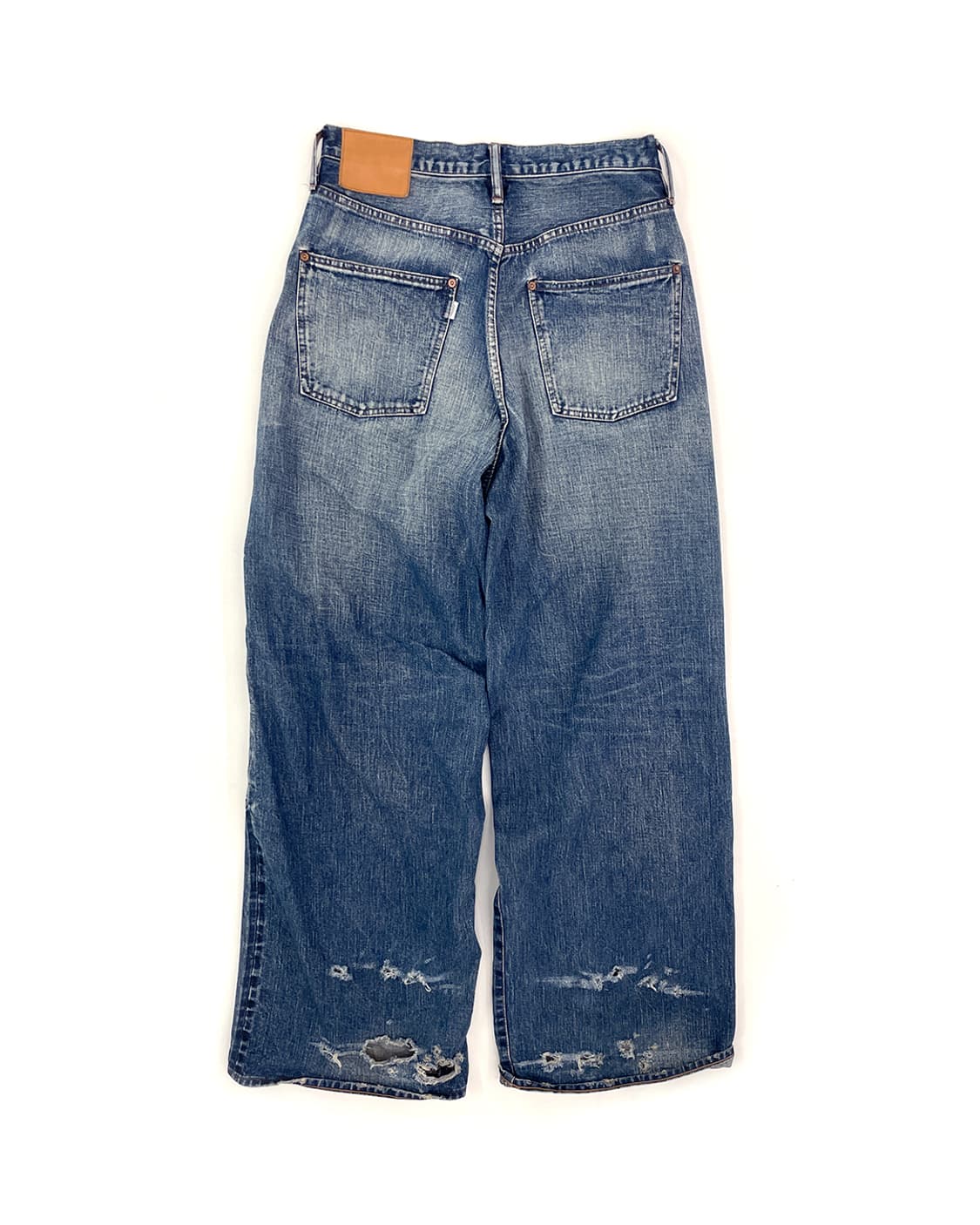 24SS 슈가힐 페이디드 모던 웨스턴 데님 와이드 트라우저 / 32 상품이미지7