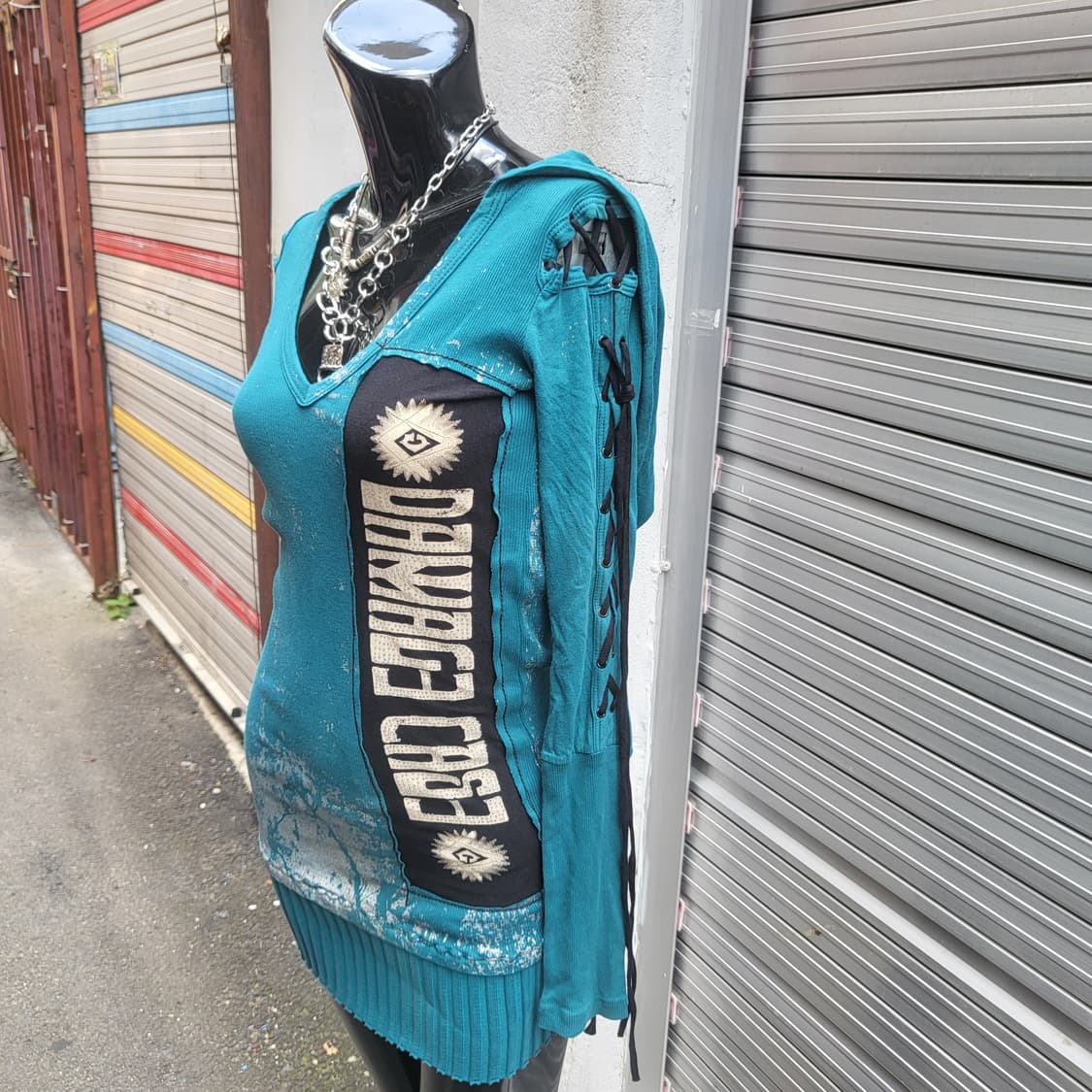 salvage long-sleeved one-piece dress  상품이미지3