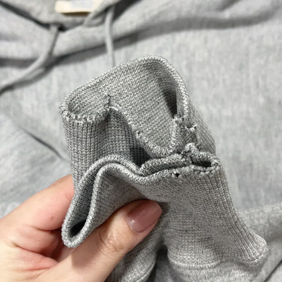 [정품] 챔피온 그레이 투로고 후드티 [ S ] 상품이미지7