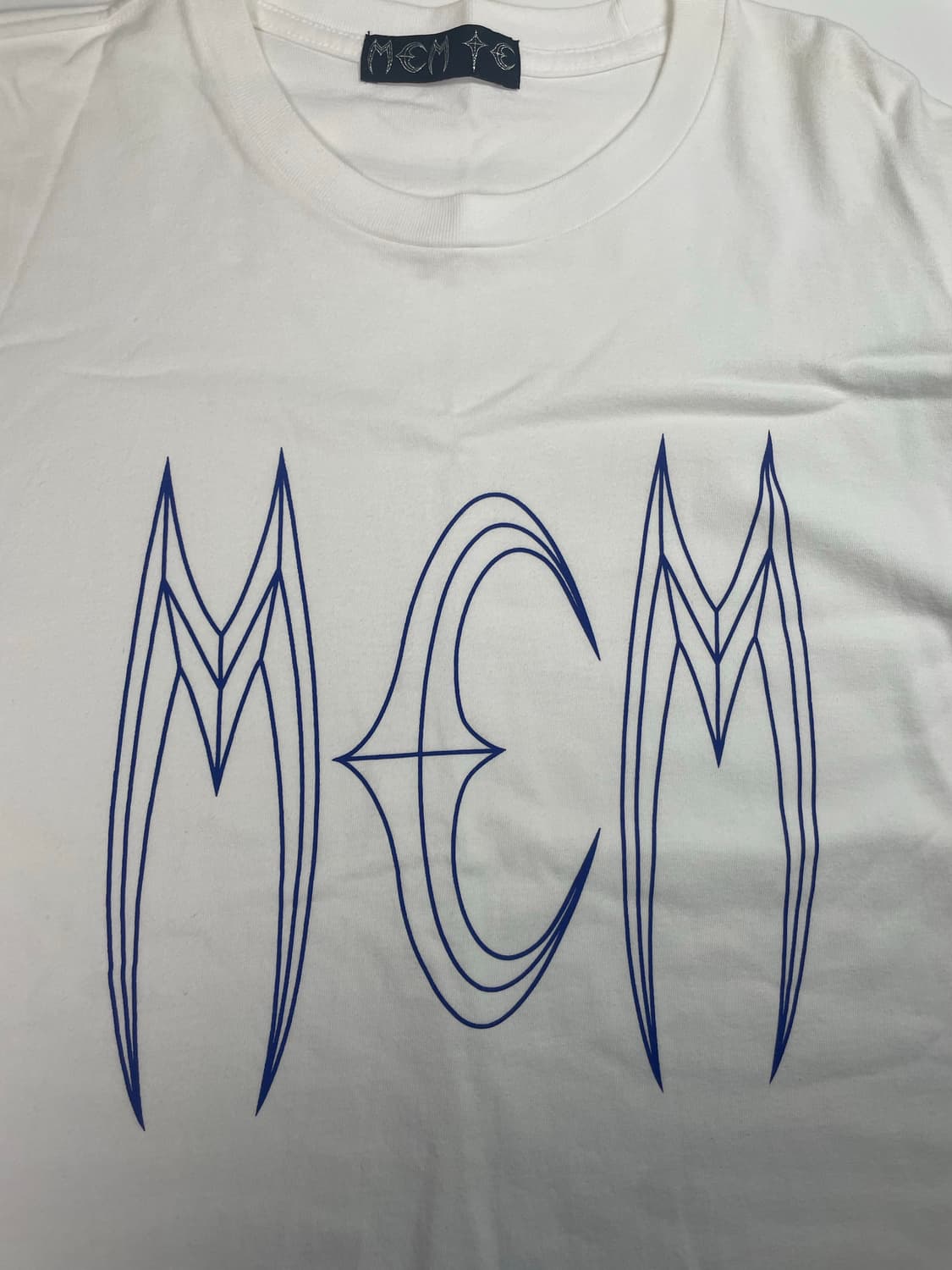 Thug club X MCM 티셔츠 화이트 m 상품이미지2