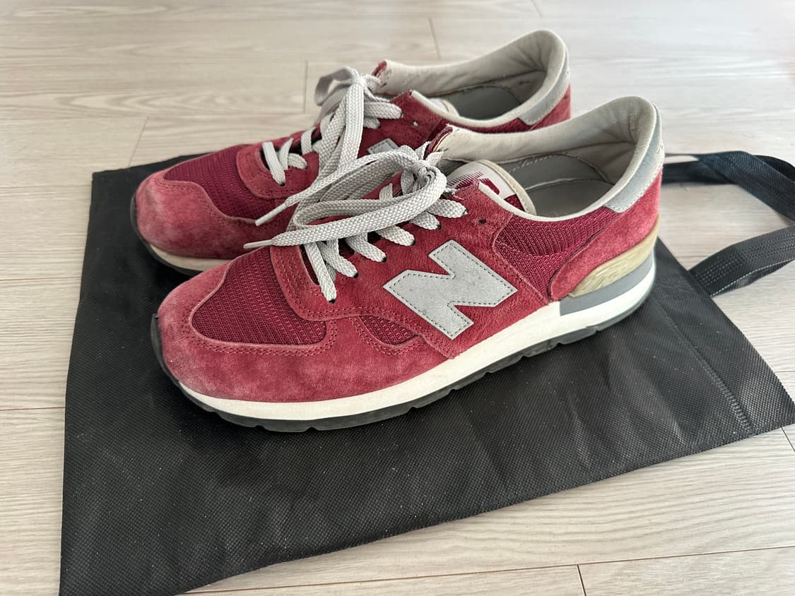 NEW BALANCE M990BD Made in USA Burgundy 상품이미지1