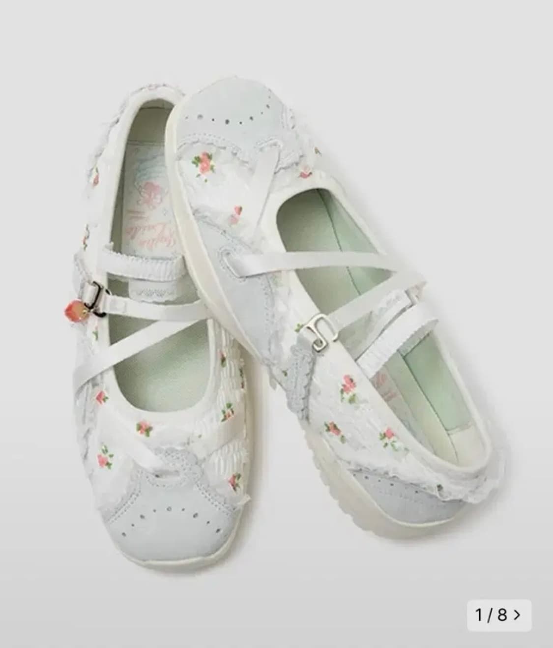 플러피시트러스 졸리레이드 로코코 레토 샌들 플랫 슈즈 화이트 240 상품이미지1