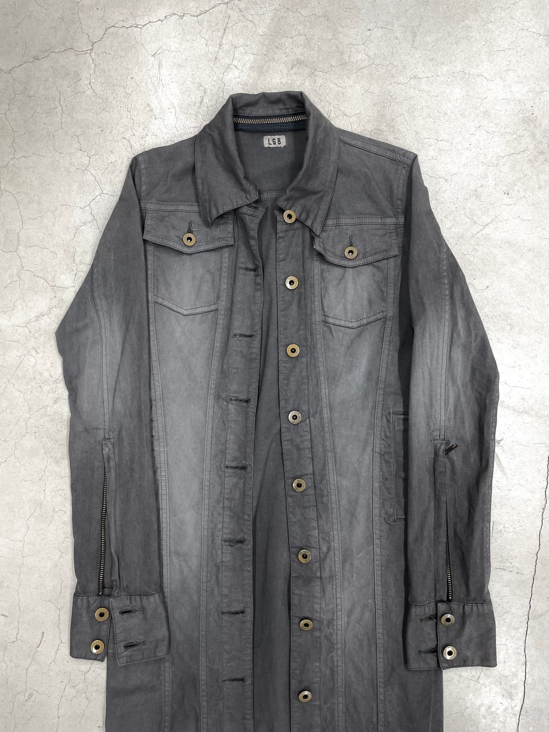 L.G.B. G-1 LONG SHIRT JACKET 상품이미지2
