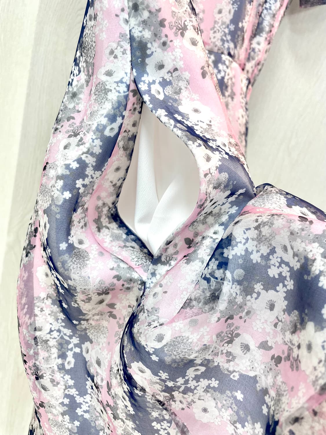 carven 까르뱅 시스루 미니 원피스 38 상품이미지8