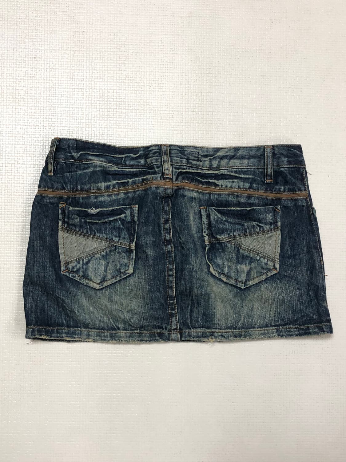 빈티지 데님 펑크 로우라이즈 스커트 상품이미지10