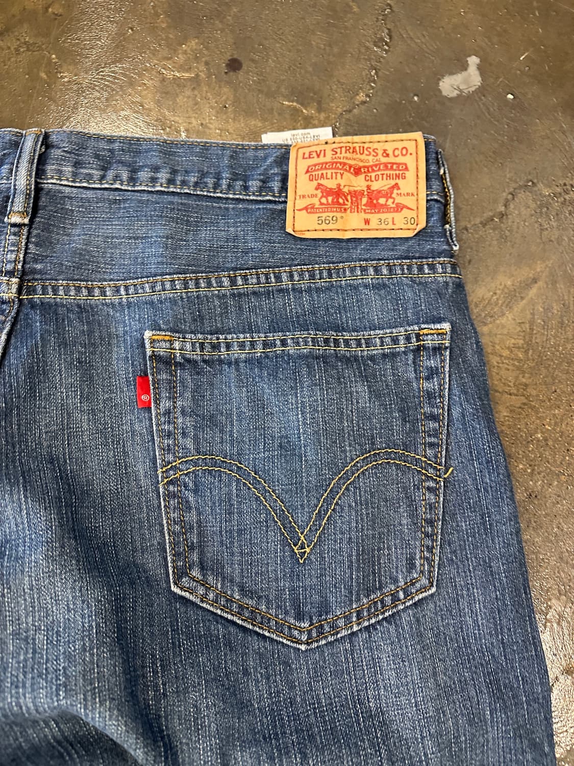 00s Levis 리바이스 569 W36 L30 상품이미지6