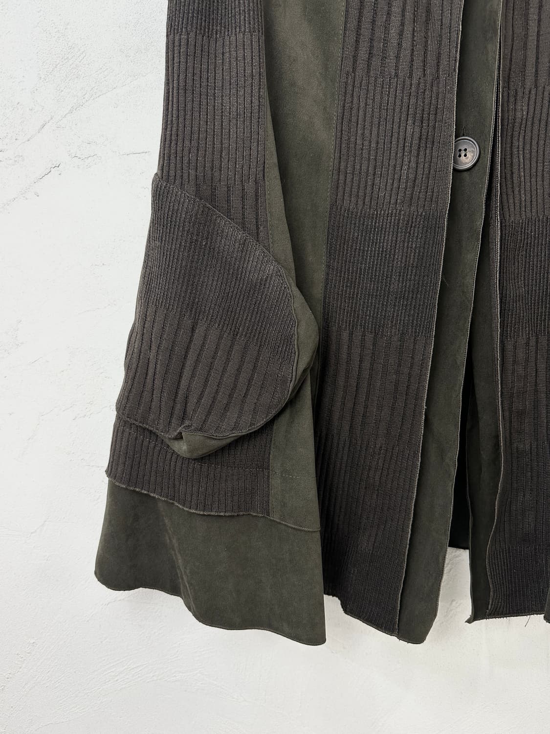 VESTITO 패브릭 믹스드 니트 베스트 상품이미지2