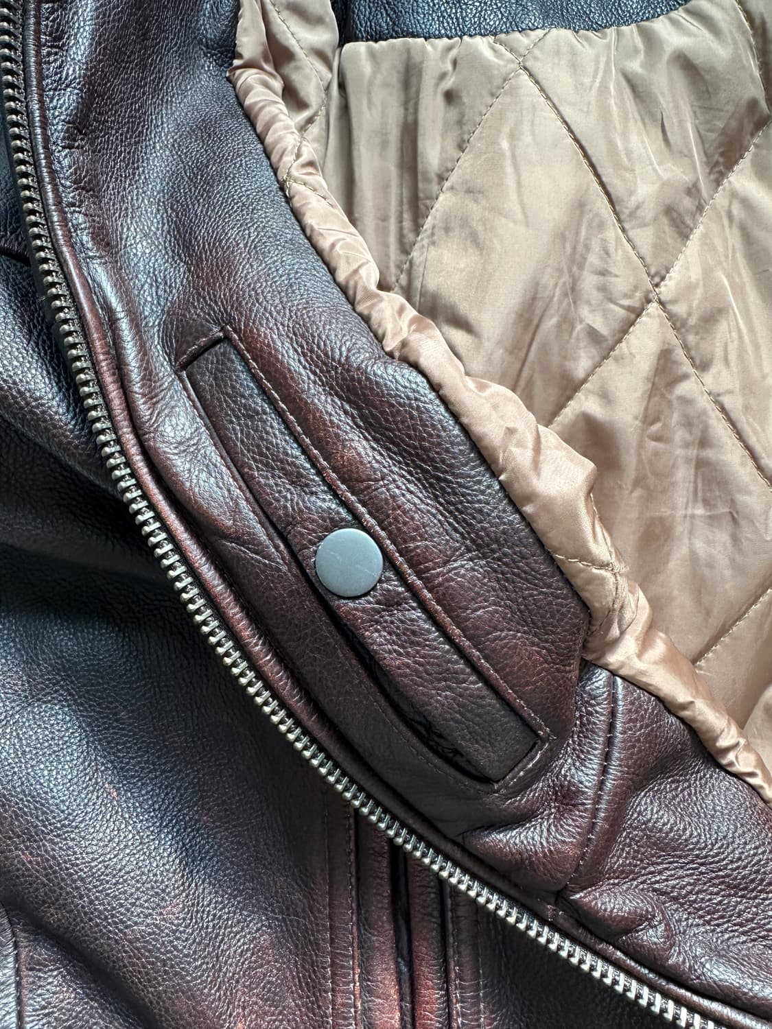 프리즘웍스 소가죽 자켓 상품이미지7