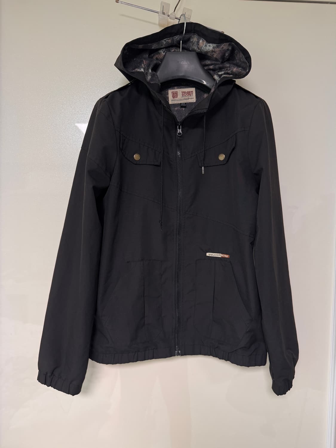 Volcom 남성 후드 바람막이 자켓 S 상품이미지1