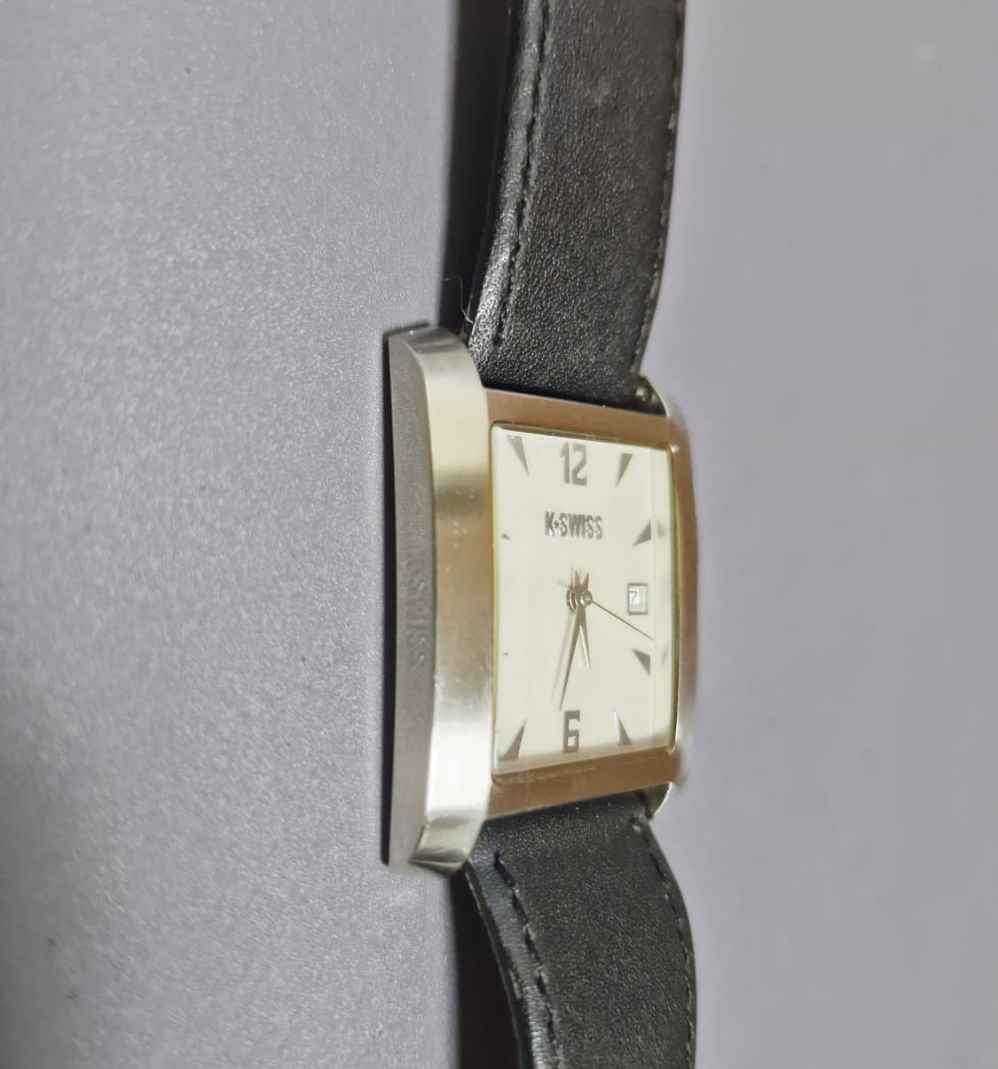 [K-SWISS] 케이스위스 사각 가죽 시계 상품이미지2