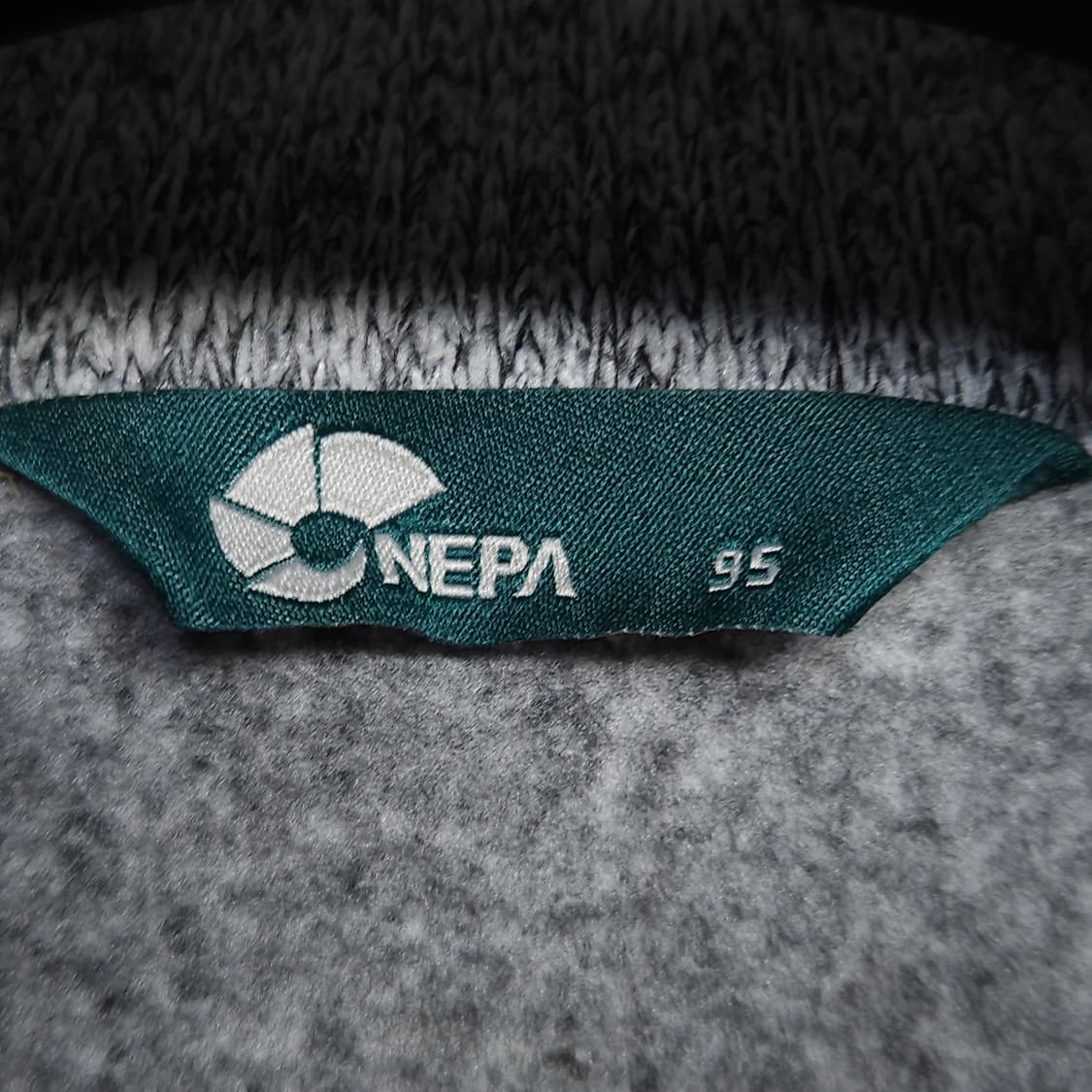 95 ) 네파 남성 기모 니트 후리스 자켓 상품이미지6