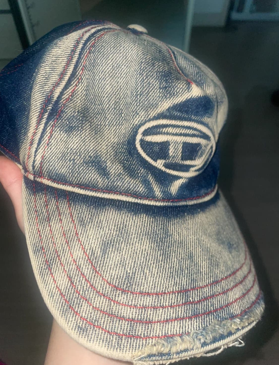 Diesel 디젤 세이몬 데님 볼캡 02사이즈 상품이미지2