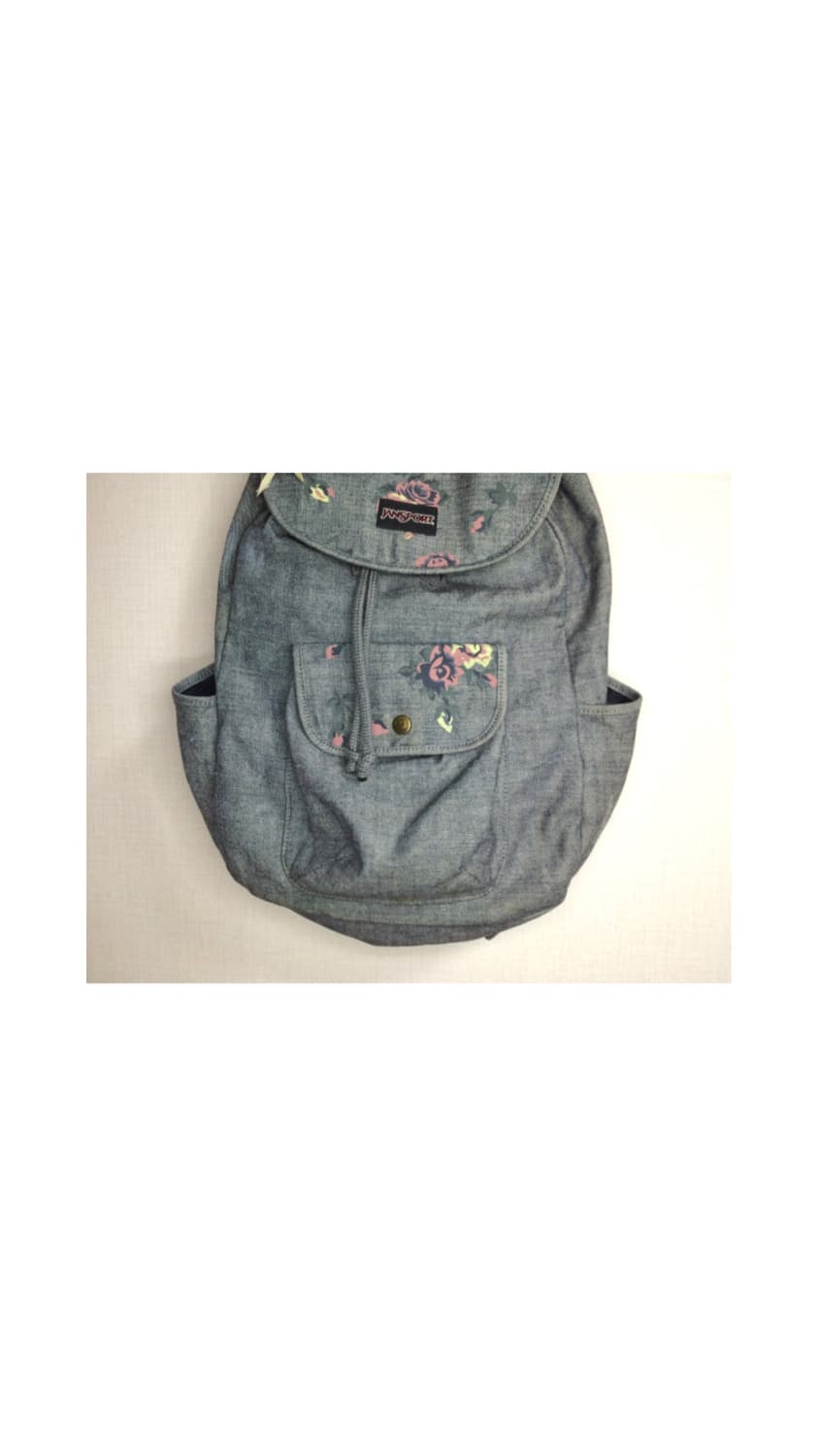 잔스포츠  플라워 데님 백팩 상품이미지3