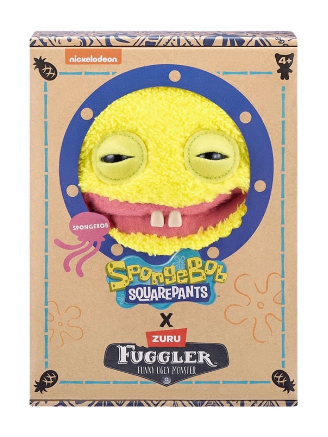 퍼글러 x 스폰지밥 플러시 옐로우 상품이미지1