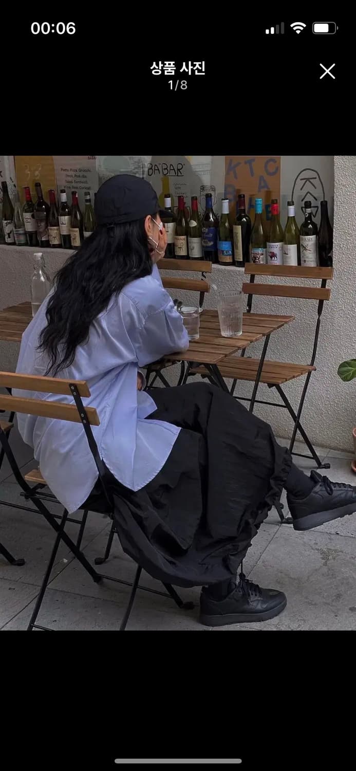 트리밍버드 셔츠 블루 상품이미지1