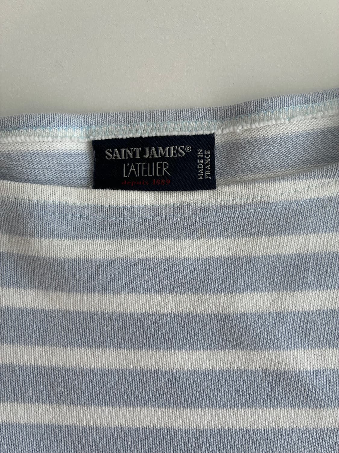 L) 세인트제임스 아뜰리에 여성 스트라이프 롱슬리브 티셔츠 상품이미지3