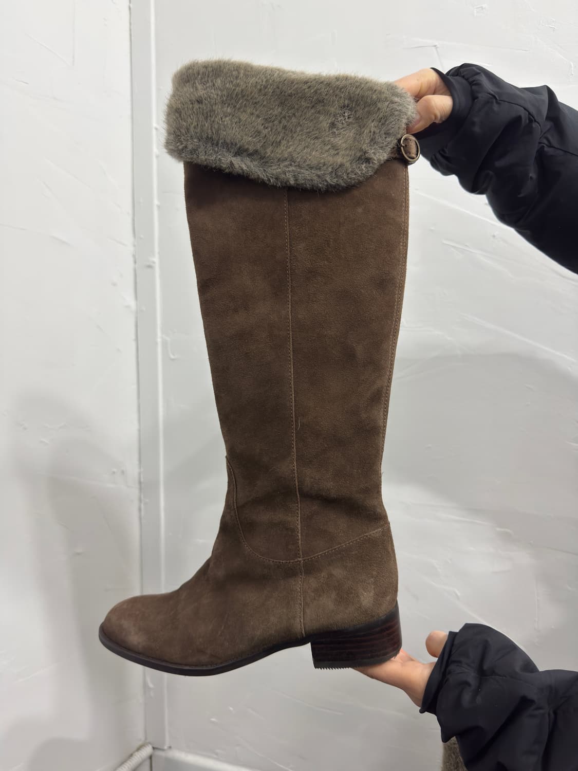 eizo suede long boots 상품이미지6