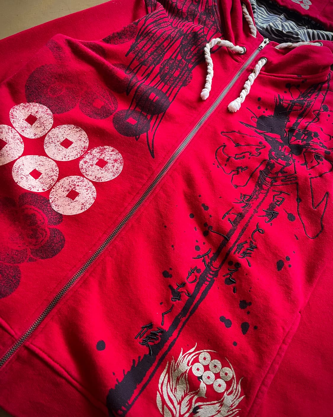 2000s SENBU Japan Oriental Hood Zipup 상품이미지6