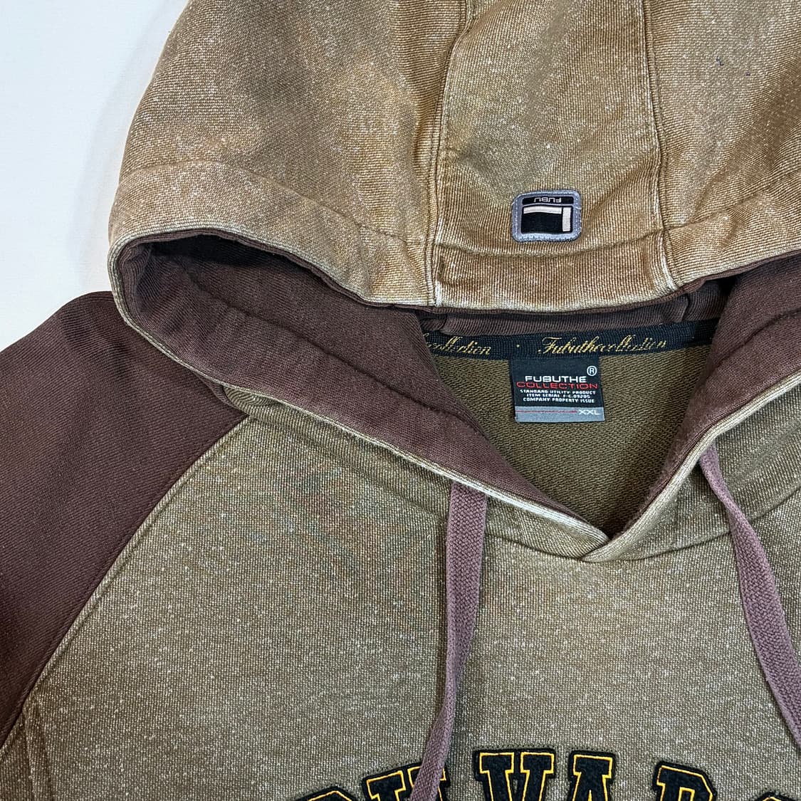 후부 FUBU 더 컬렉션 빈티지 스웻 후드 티셔츠 (XL) 상품이미지3