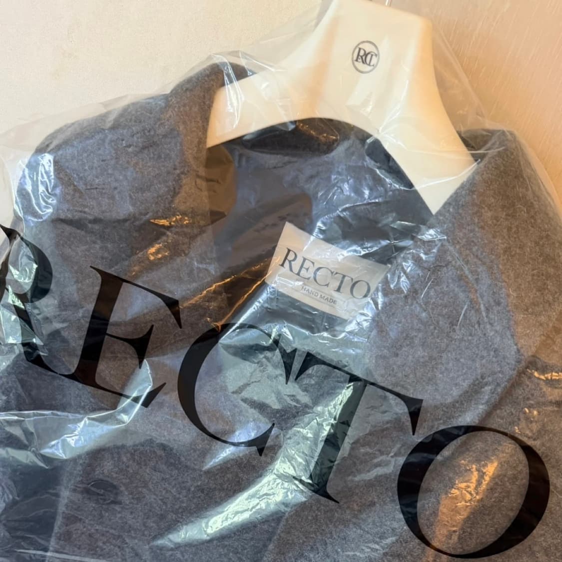 [새상품] RECTO 렉토 투세 kuse 더블 코트 2사이즈 (택⭕️) 상품이미지5