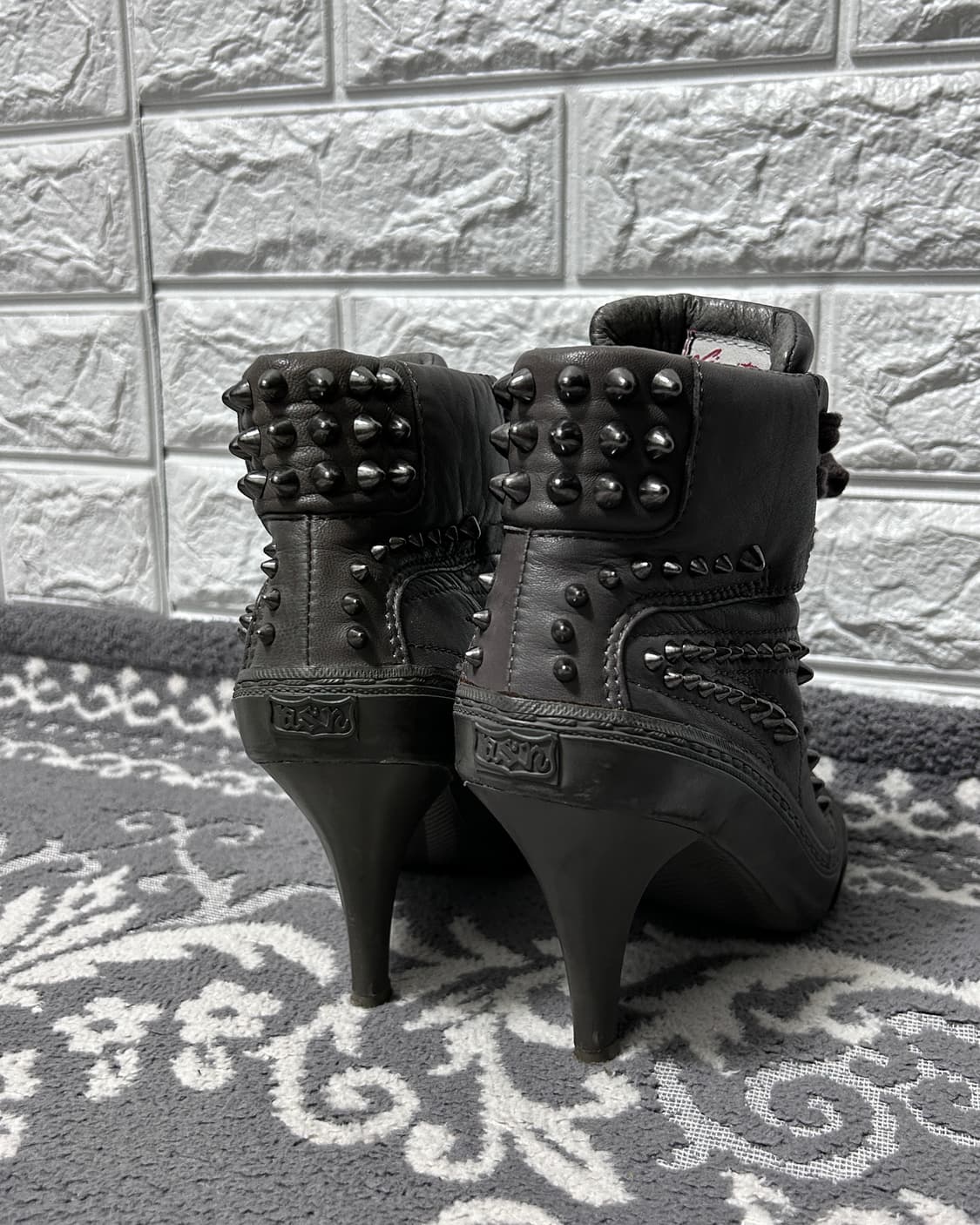 Ash 아쉬 스터드 스니커즈 힐 부츠 상품이미지4