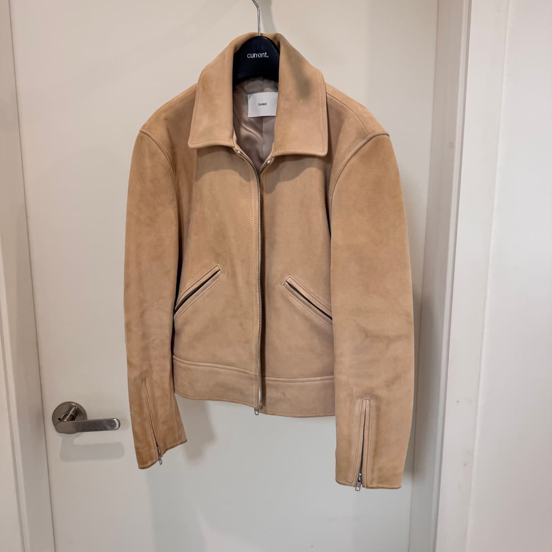 커런트 천연스웨이드 자켓 S 상품이미지1