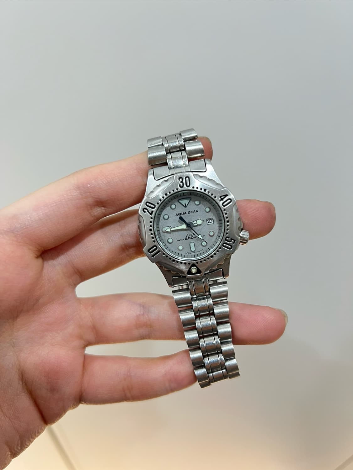 Seiko 세이코 알바 아쿠아기어 빈티지 시계 상품이미지2