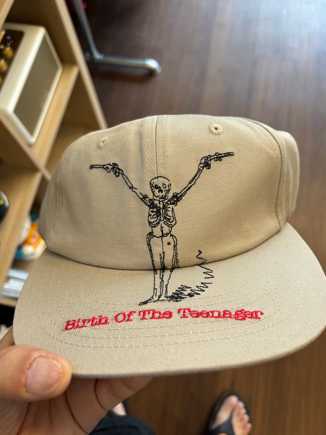 Bott skeleton 6panel cap 상품이미지1