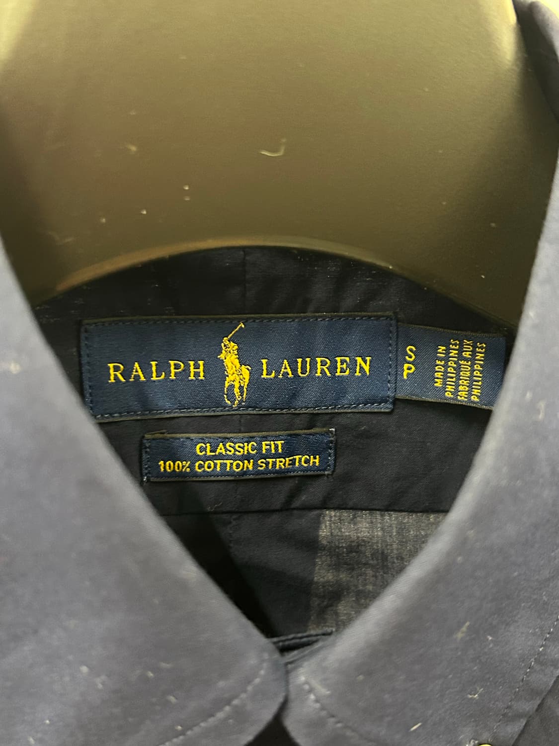 폴로 랄프로렌 클래식핏 네이비 셔츠 상품이미지5