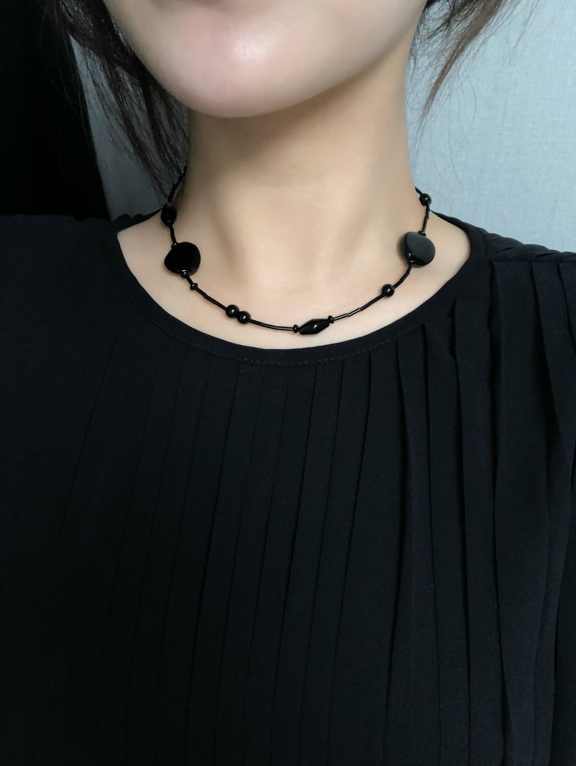 오닉스 비즈 목걸이 상품이미지6