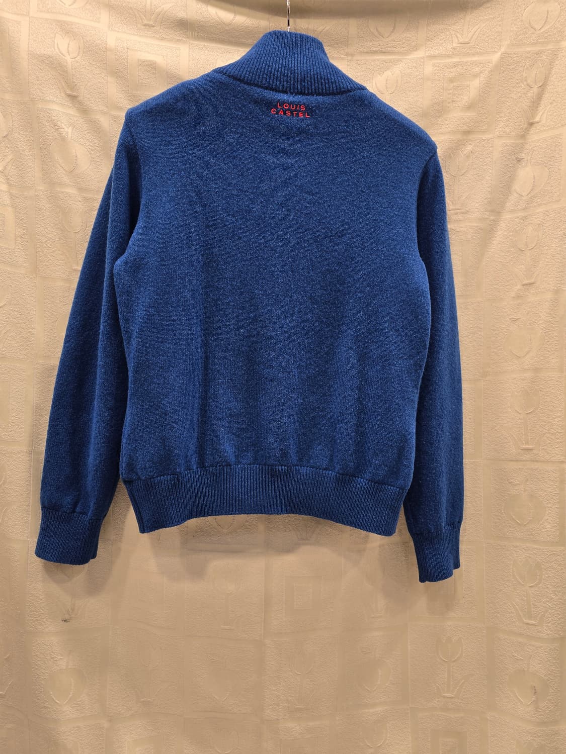 루이까스텔 남성 울 방풍 니트 집업 자켓 95 상품이미지6