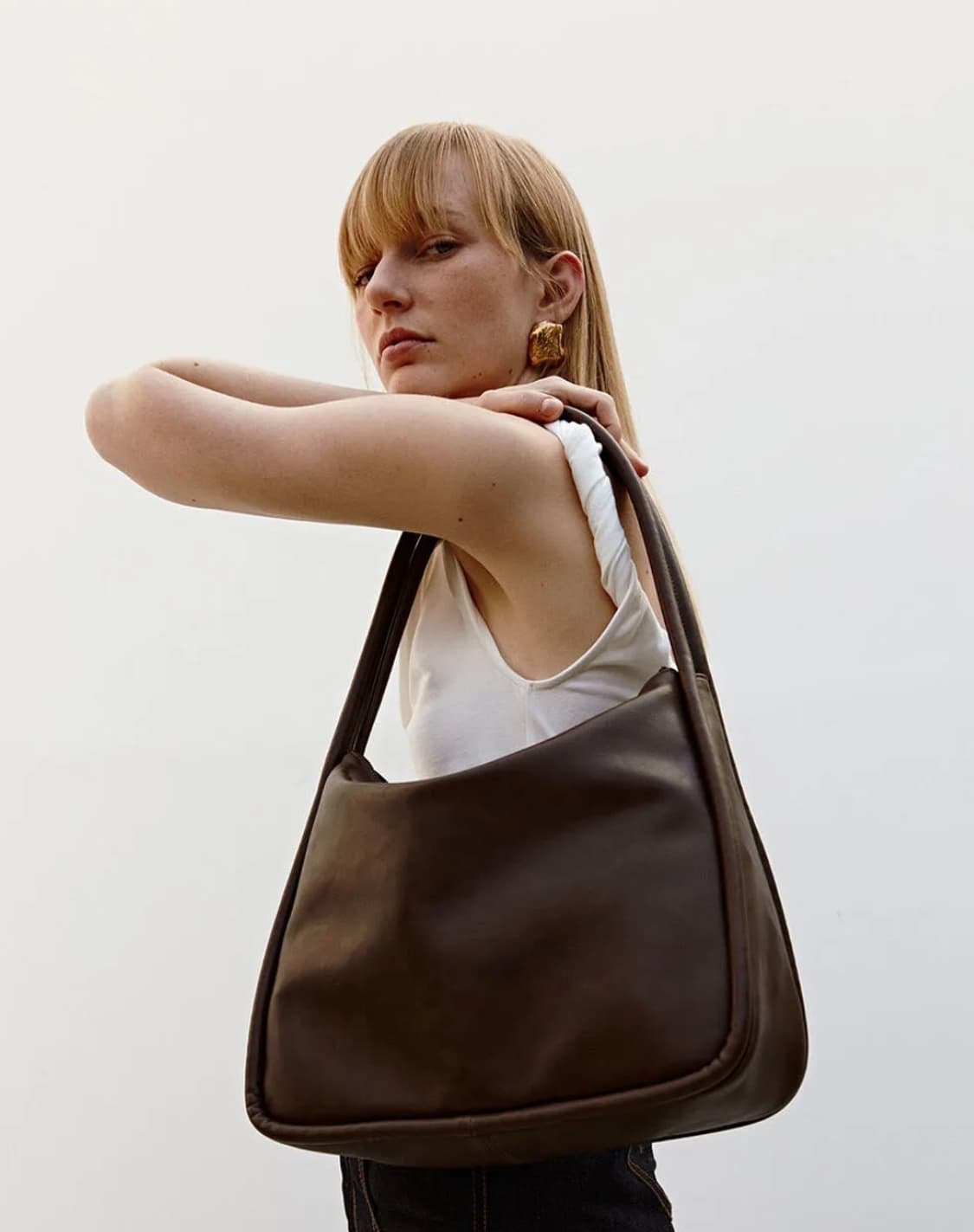 여밈 ridge bag choco brown 상품이미지1