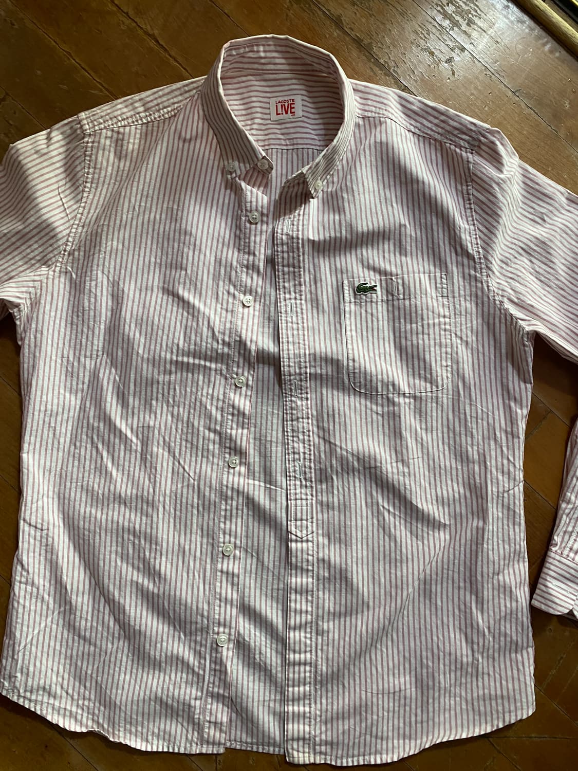 라코스테 LIVE 스트라이프 셔츠 40 (100) 상품이미지1
