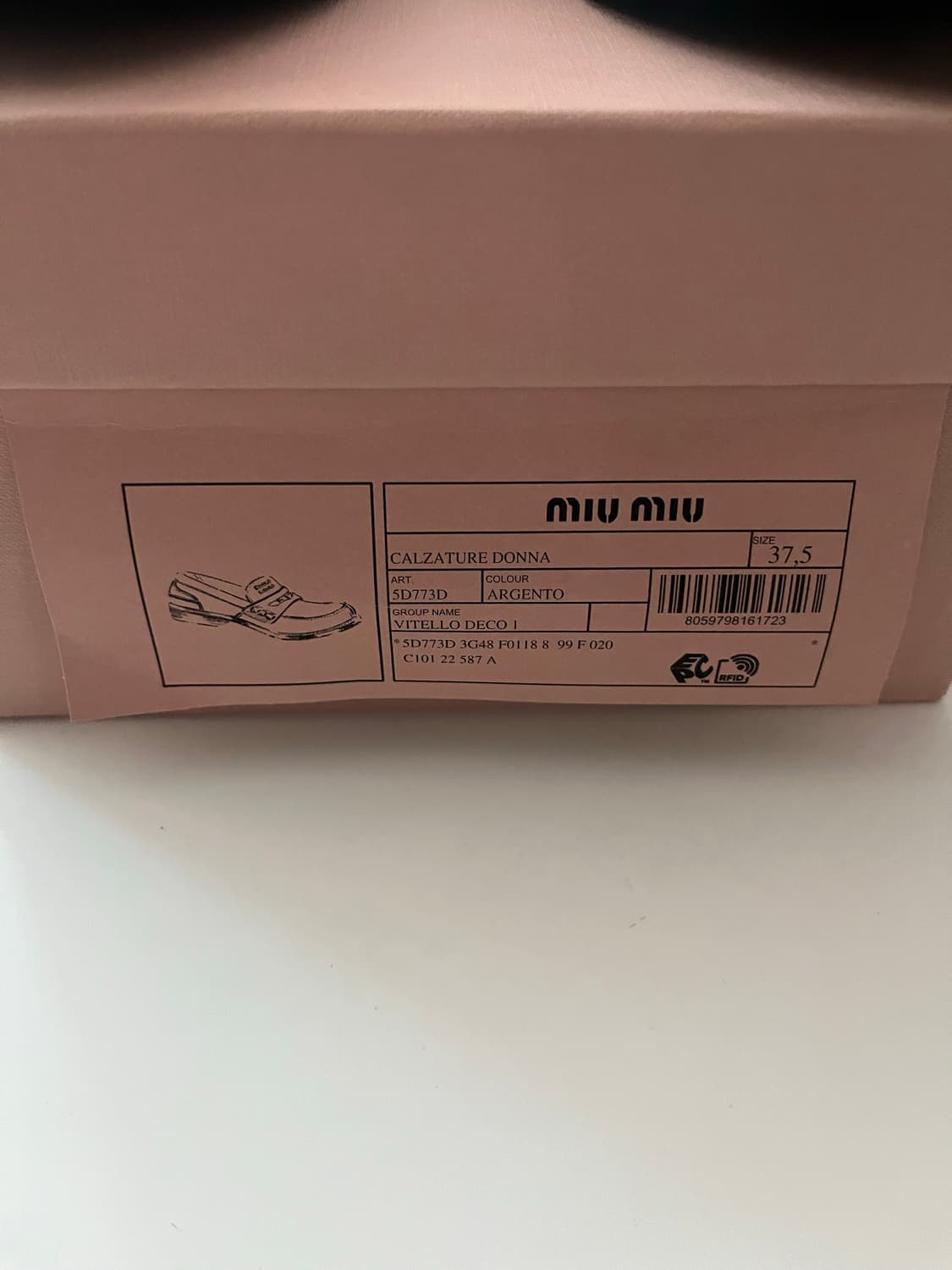 miumiu 미우미우 코인로퍼 37.5 상품이미지6