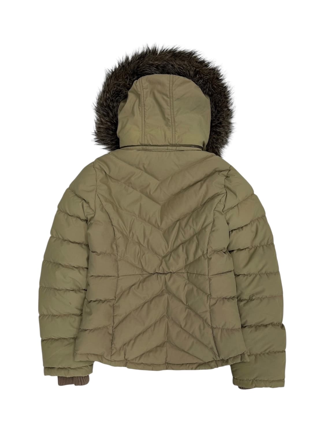 00s 폴로 Y2K 덕다운 패딩 베이지 (여성S) 상품이미지8