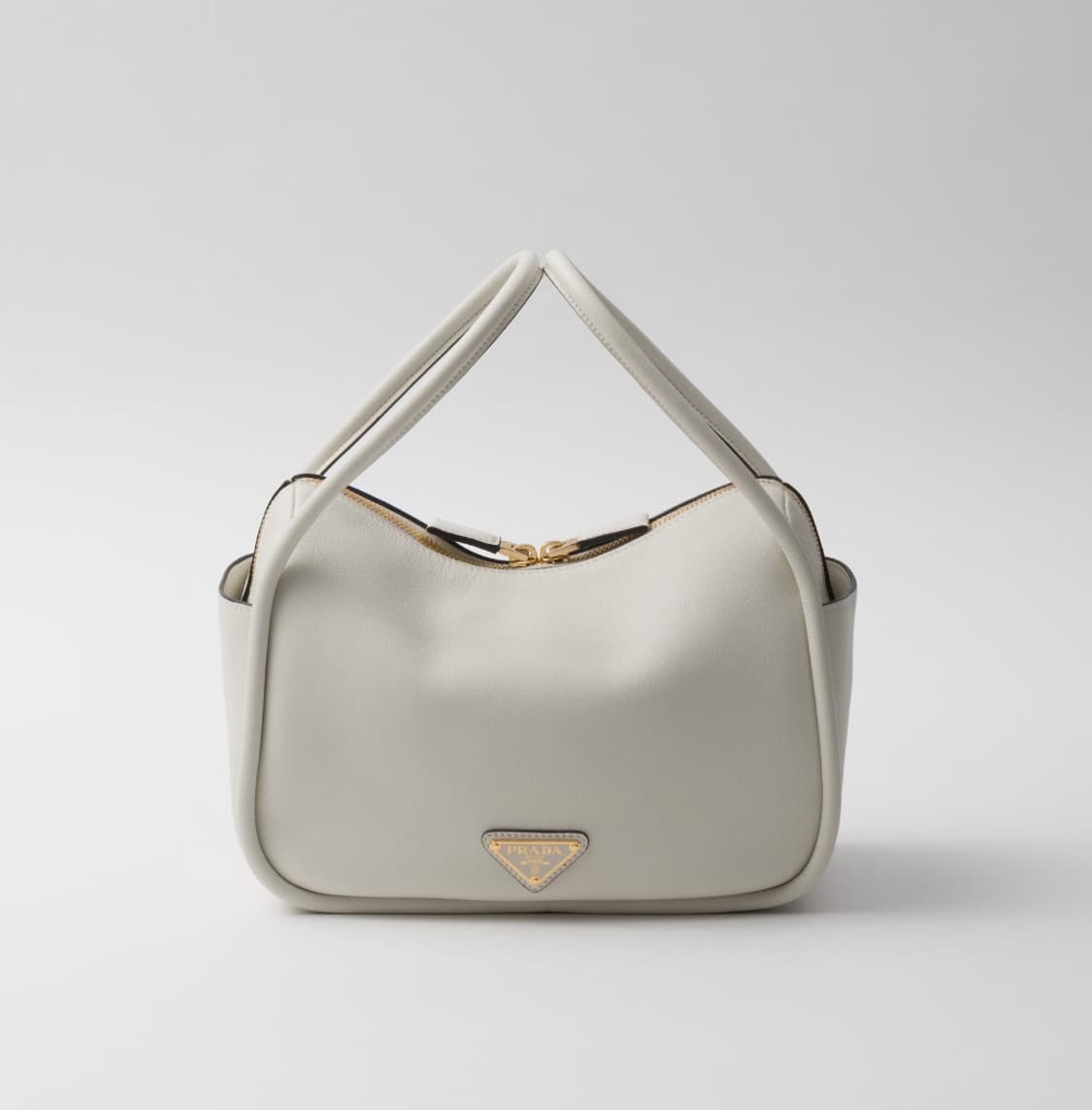 [민트급,당일배송] 프라다 달링 레더 핸드백 화이트 풀구성품 상품이미지2