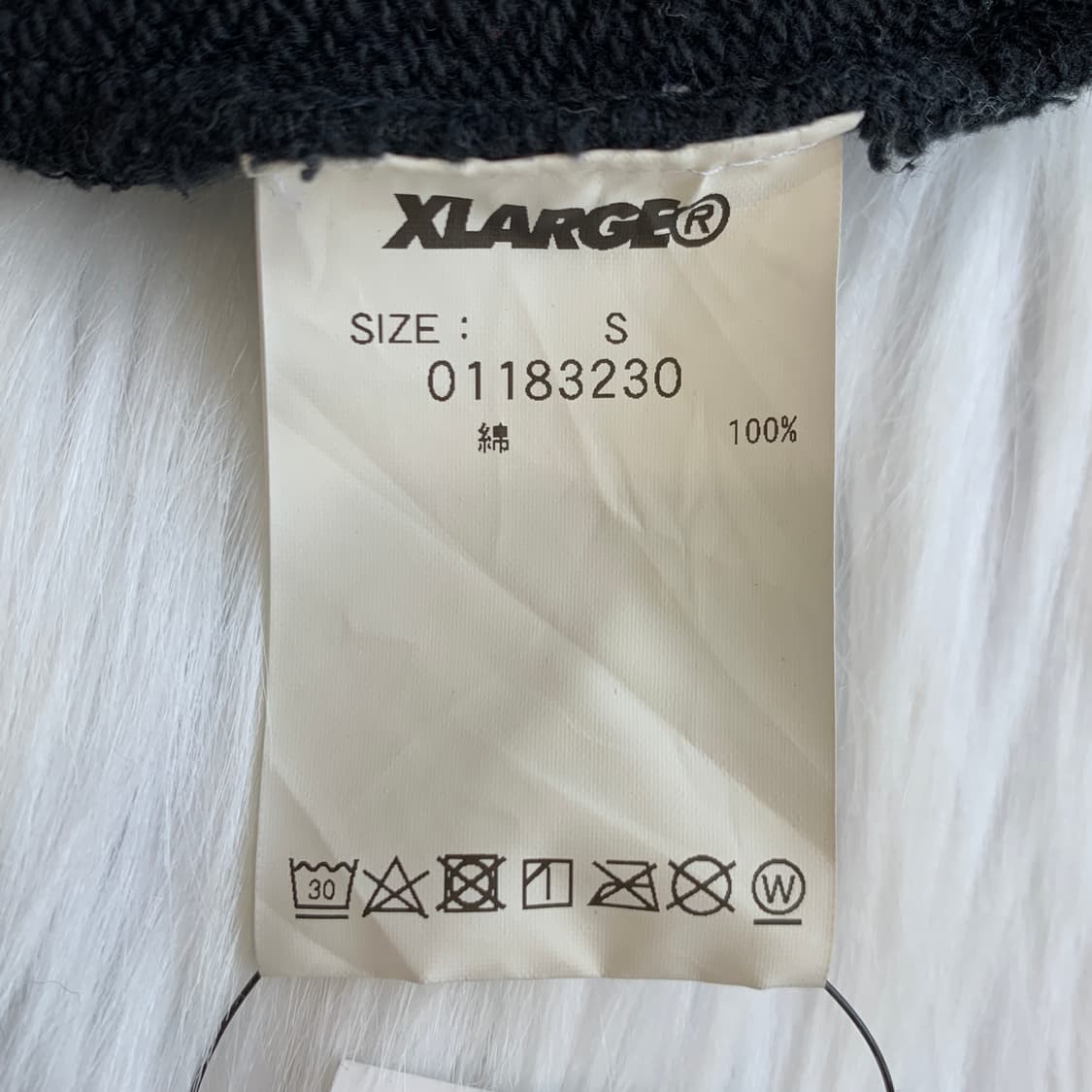 엑스라지 XLARGE 블랙 후드티 1891 상품이미지8